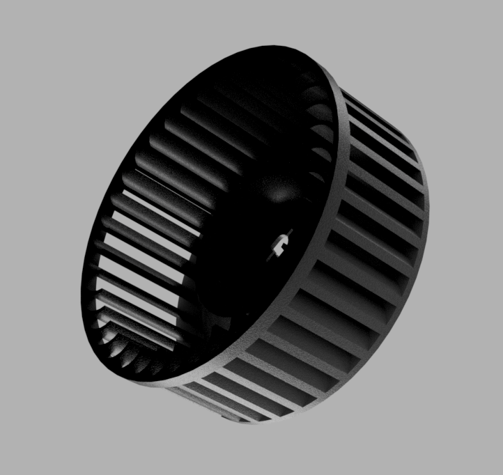🪖 Devilbiss AF320 Compressor Replacement Fan # CAC-1148-1・ STL